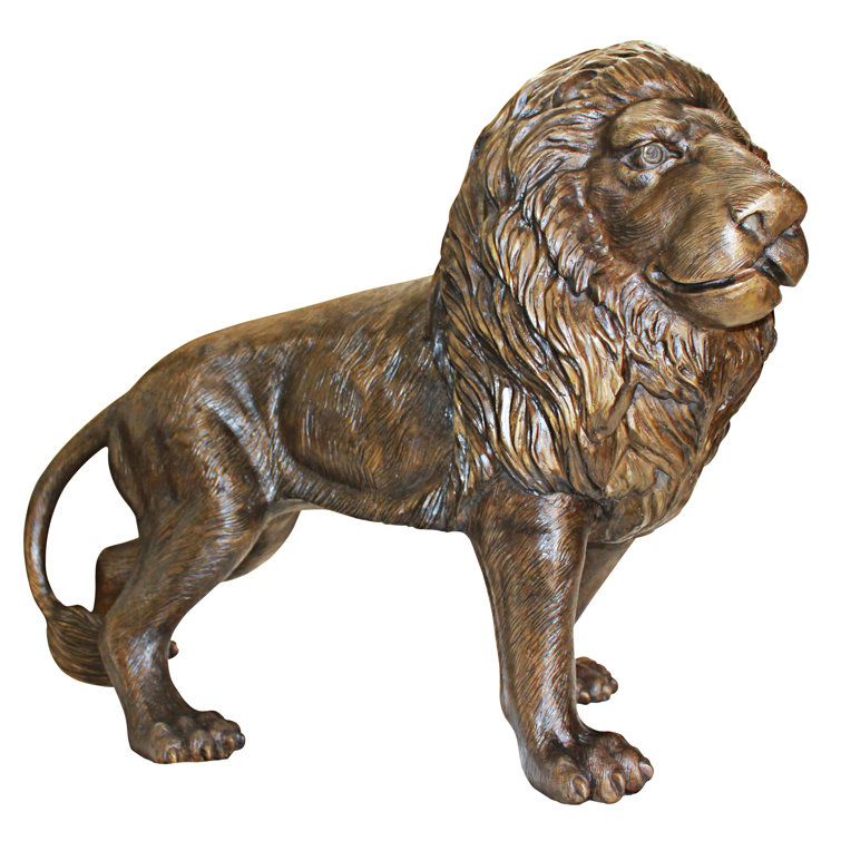 Design Toscano Guardian Lion Cast Bronze Garden Statue Perigold